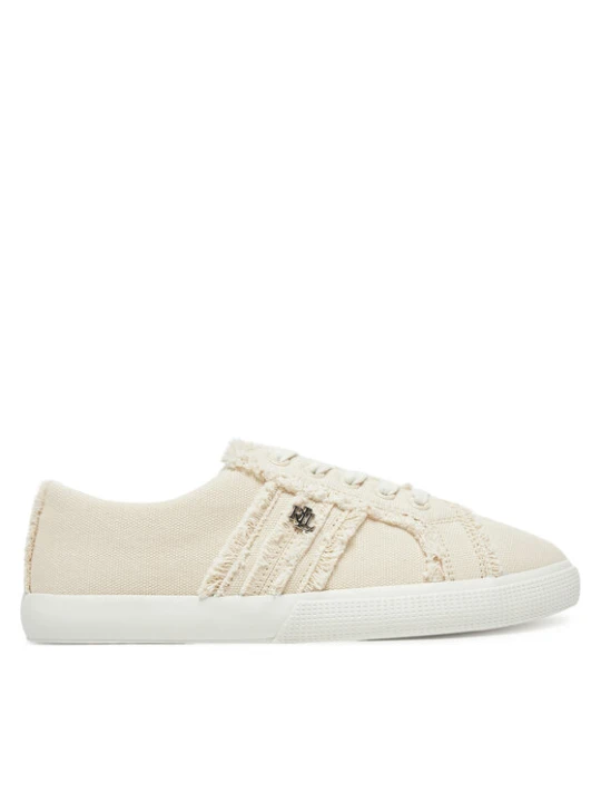 Zdjęcie produktu LAUREN RALPH LAUREN Sneakersy Janson Fray 802967040001 Écru Kremowy