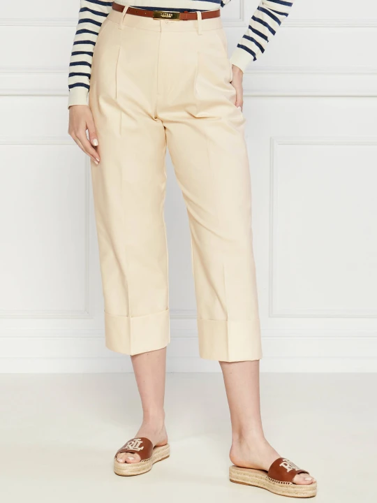 Zdjęcie produktu LAUREN RALPH LAUREN Spodnie cygaretki ZEEYA ecru