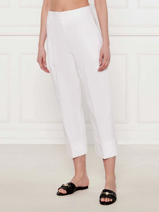 Zdjęcie produktu LAUREN RALPH LAUREN Spodnie cygaretki ZEEYA | Regular Fit biały
