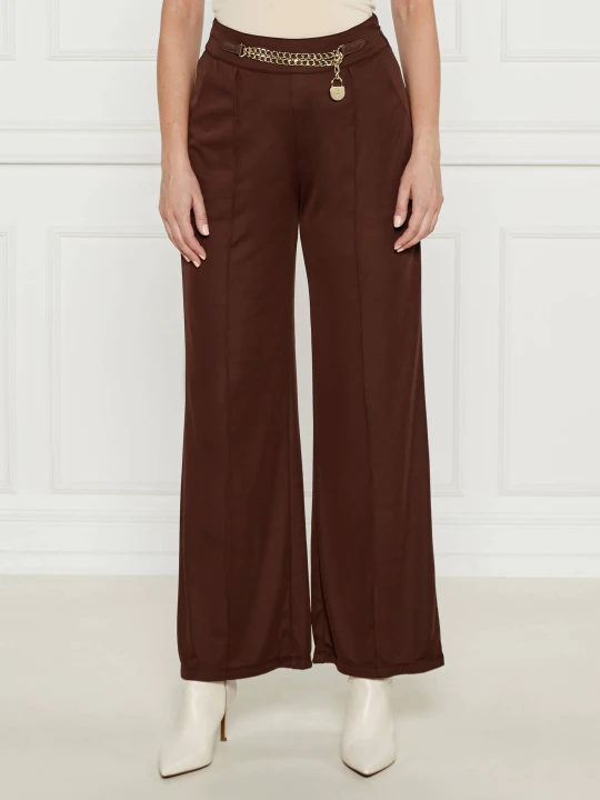 Zdjęcie produktu LAUREN RALPH LAUREN Spodnie GARLET | flare fit | high waist brązowy