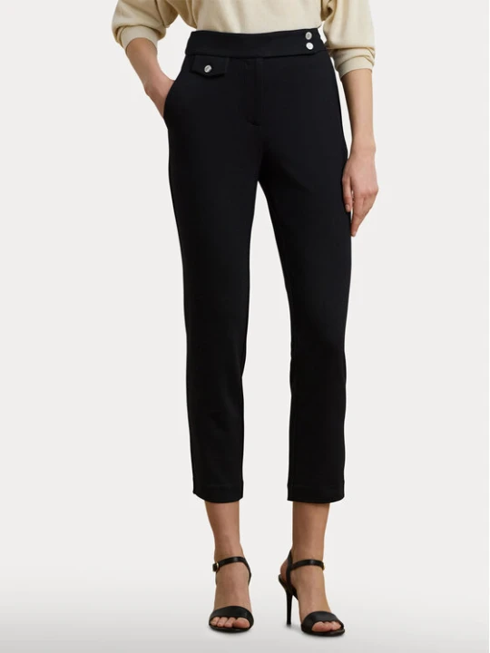 Zdjęcie produktu LAUREN RALPH LAUREN Spodnie materiałowe 200980023001 Czarny Straight Fit