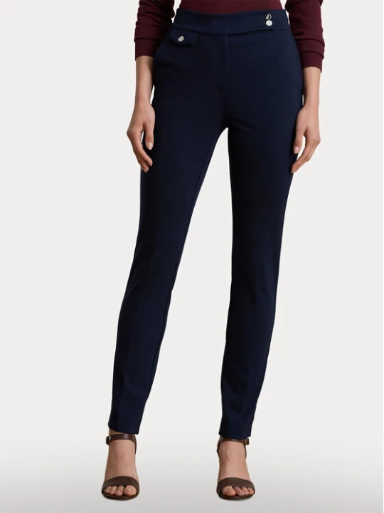 Zdjęcie produktu LAUREN RALPH LAUREN Spodnie materiałowe 200980023002 Granatowy Straight Fit
