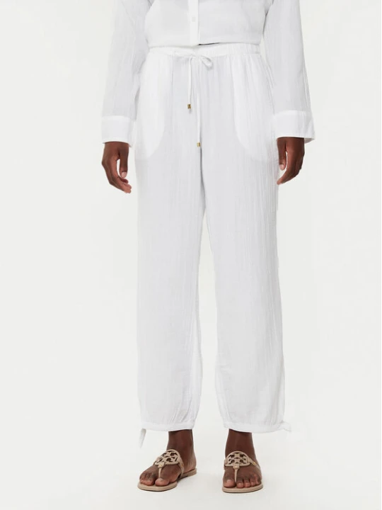 Zdjęcie produktu LAUREN RALPH LAUREN Spodnie materiałowe 20417190 Biały Regular Fit