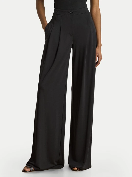 Zdjęcie produktu LAUREN RALPH LAUREN Spodnie materiałowe Chabrell 200980217001 Czarny Wide Leg