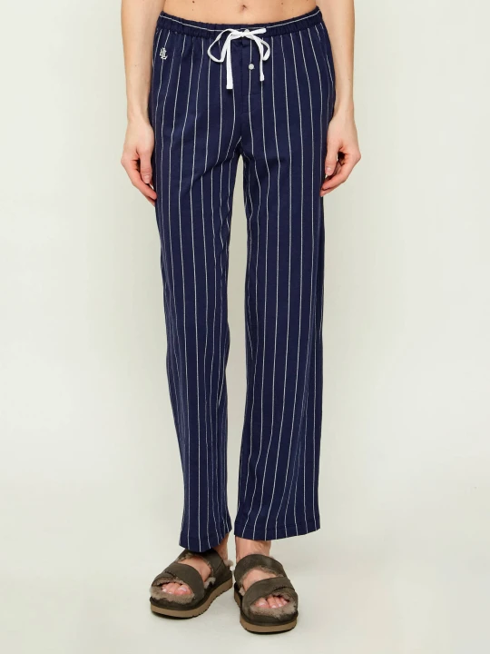 Zdjęcie produktu LAUREN RALPH LAUREN Spodnie od piżamy | Relaxed fit granatowy
