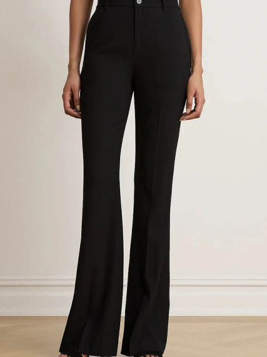 Zdjęcie produktu Lauren Ralph Lauren Spodnie straight damskie czarny