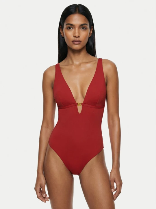 Zdjęcie produktu LAUREN RALPH LAUREN Strój kąpielowy 20601062 Czerwony
