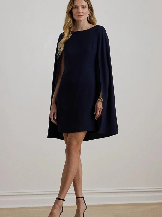 Zdjęcie produktu Lauren Ralph Lauren sukienka 253855210007 granatowy