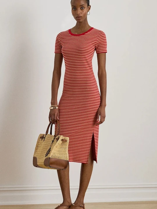 Zdjęcie produktu Lauren Ralph Lauren sukienka czerwony
