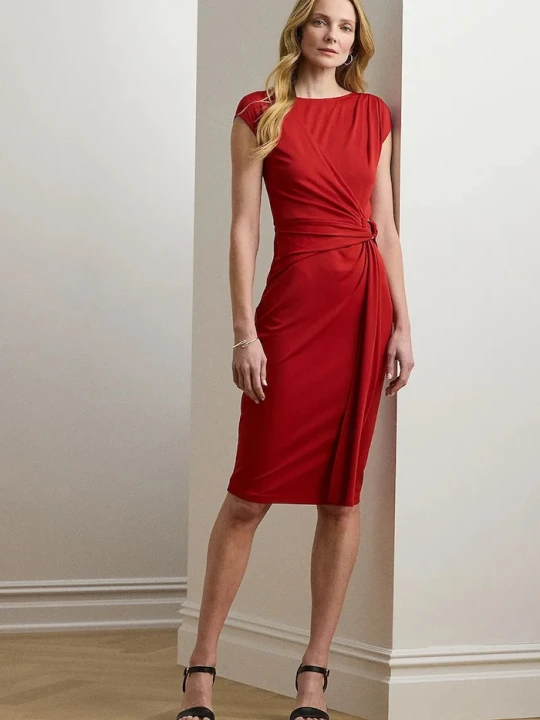 Zdjęcie produktu Lauren Ralph Lauren sukienka czerwony