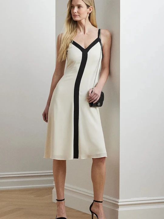Zdjęcie produktu Lauren Ralph Lauren sukienka beżowy