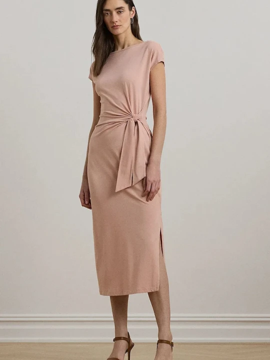 Zdjęcie produktu Lauren Ralph Lauren sukienka pomarańczowy