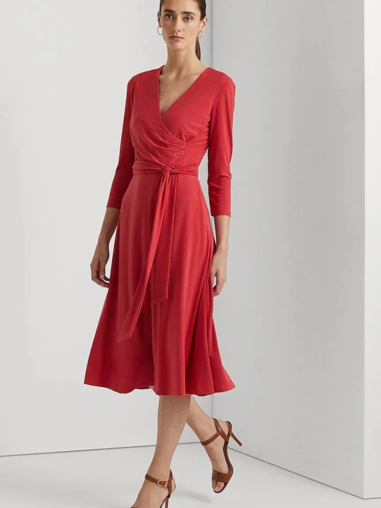 Zdjęcie produktu Lauren Ralph Lauren sukienka czerwony