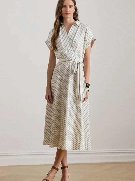 Zdjęcie produktu Lauren Ralph Lauren sukienka beżowy