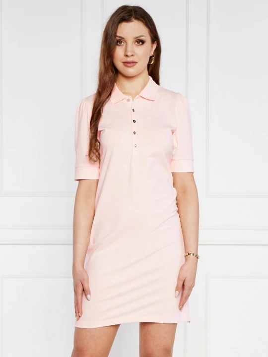 Zdjęcie produktu LAUREN RALPH LAUREN Sukienka CHACE-SHORT SLEEVE-CASUAL łososiowy