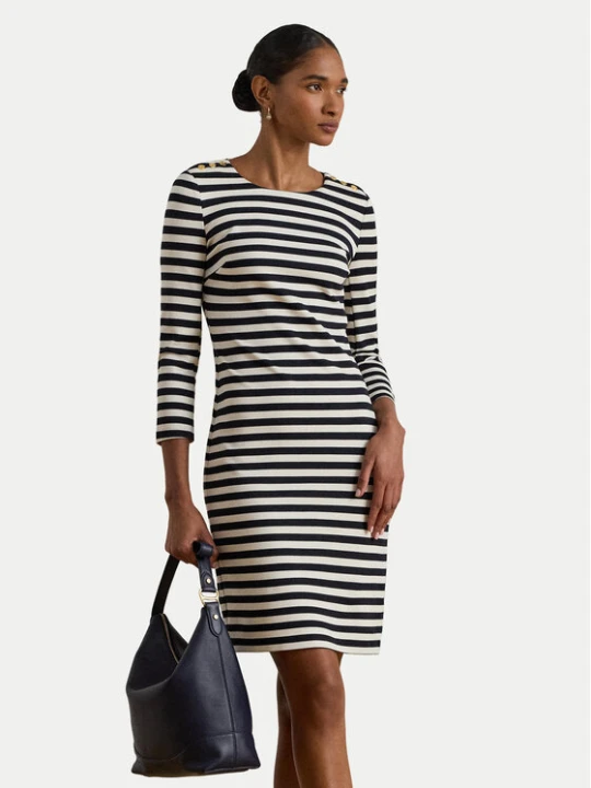 Zdjęcie produktu LAUREN RALPH LAUREN Sukienka codzienna 200P03678001 Granatowy Regular Fit