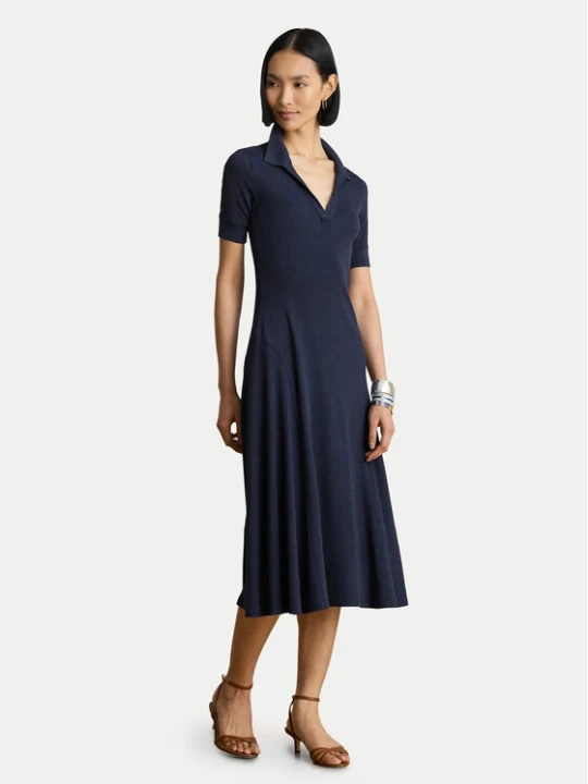 Zdjęcie produktu LAUREN RALPH LAUREN Sukienka codzienna 200P14037001 Granatowy Regular Fit