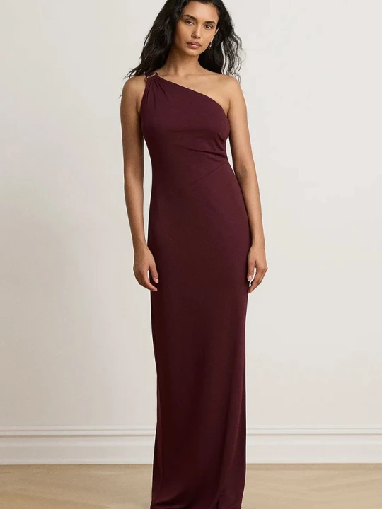Zdjęcie produktu Lauren Ralph Lauren sukienka empire bordowy