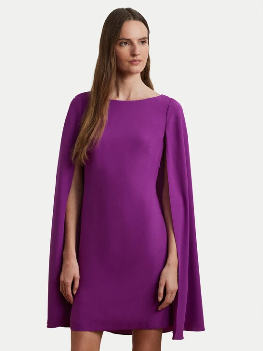 Zdjęcie produktu LAUREN RALPH LAUREN Sukienka koktajlowa 2, 53855E+11 Fioletowy Slim Fit