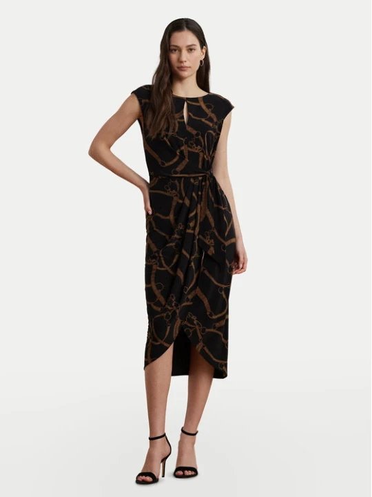 Zdjęcie produktu LAUREN RALPH LAUREN Sukienka koktajlowa 200973612001 Czarny Slim Fit