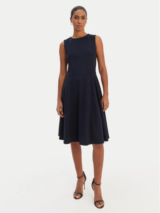 Zdjęcie produktu LAUREN RALPH LAUREN Sukienka koktajlowa 200980935003 Granatowy Slim Fit