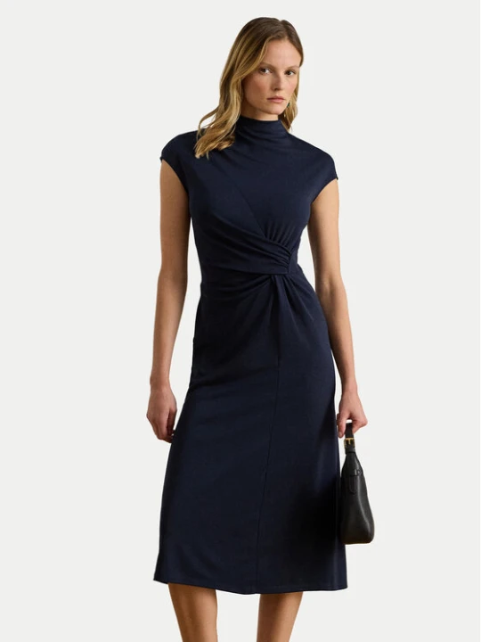 Zdjęcie produktu LAUREN RALPH LAUREN Sukienka koktajlowa 200P03732001 Granatowy Slim Fit