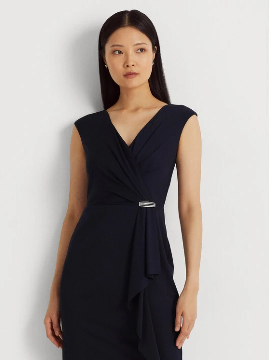 Zdjęcie produktu Lauren Ralph Lauren Sukienka koktajlowa 253906356001 Granatowy Regular Fit