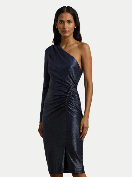Zdjęcie produktu LAUREN RALPH LAUREN Sukienka koktajlowa 253957567001 Granatowy Slim Fit