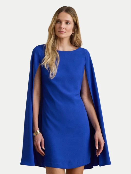 Zdjęcie produktu LAUREN RALPH LAUREN Sukienka koktajlowa 253980921006 Niebieski Slim Fit