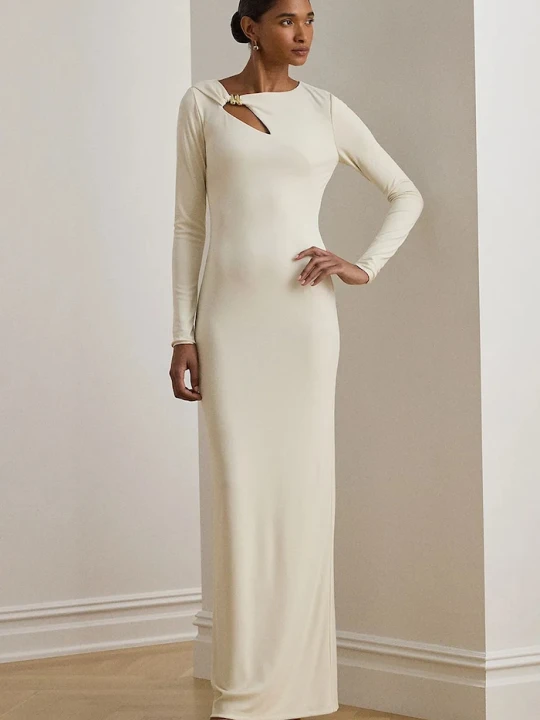 Zdjęcie produktu Lauren Ralph Lauren sukienka beżowy