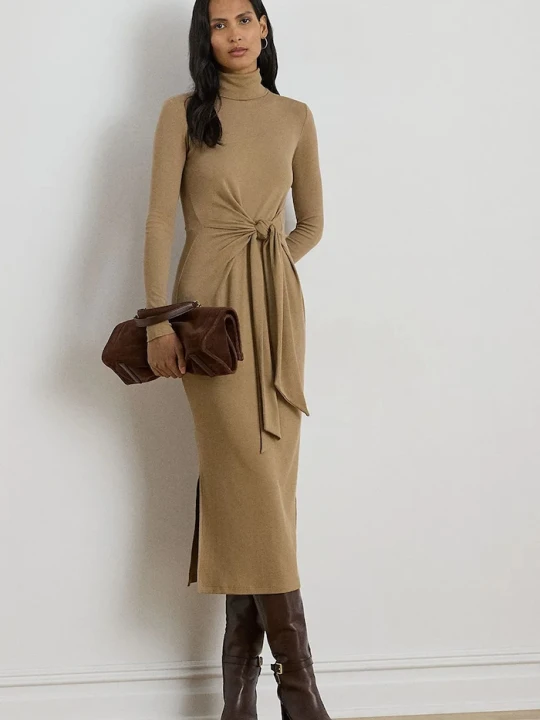 Zdjęcie produktu Lauren Ralph Lauren sukienka beżowy