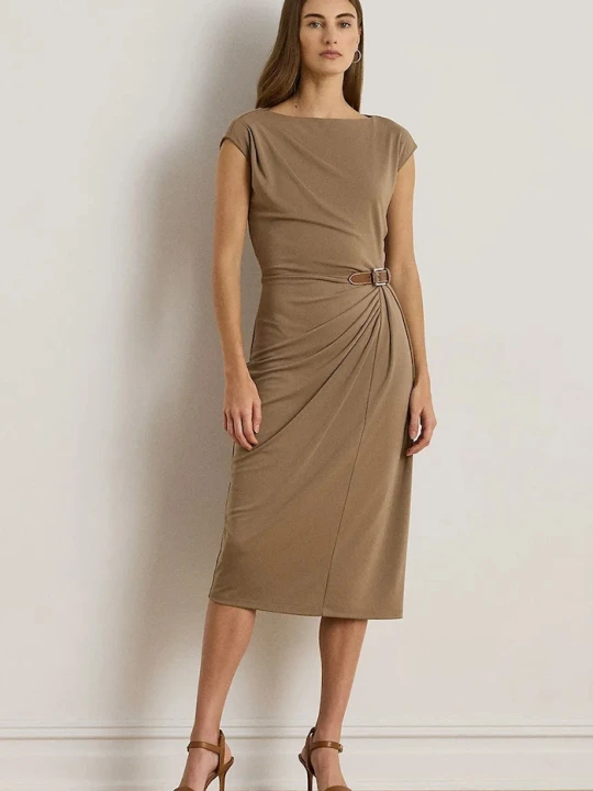 Zdjęcie produktu Lauren Ralph Lauren sukienka brązowy
