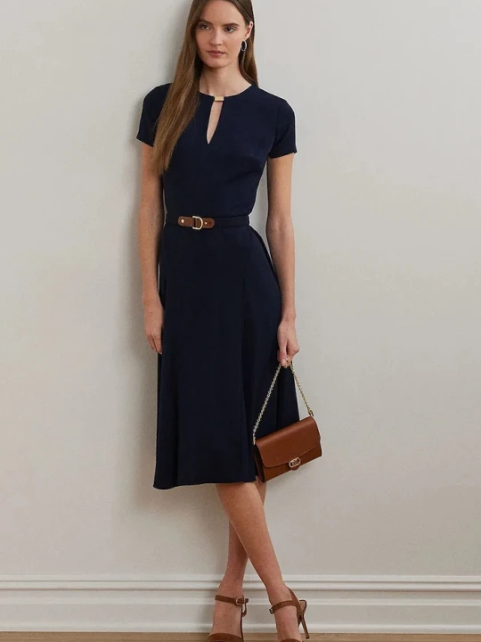 Zdjęcie produktu Lauren Ralph Lauren sukienka granatowy