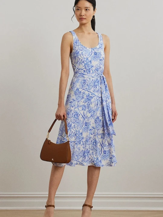 Zdjęcie produktu Lauren Ralph Lauren sukienka niebieski