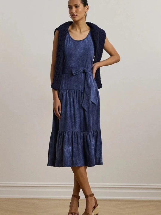 Zdjęcie produktu Lauren Ralph Lauren sukienka niebieski