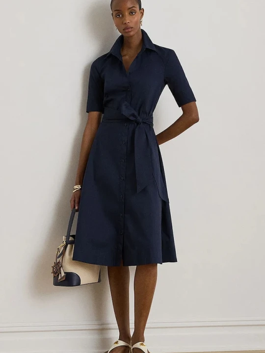 Zdjęcie produktu Lauren Ralph Lauren sukienka granatowy