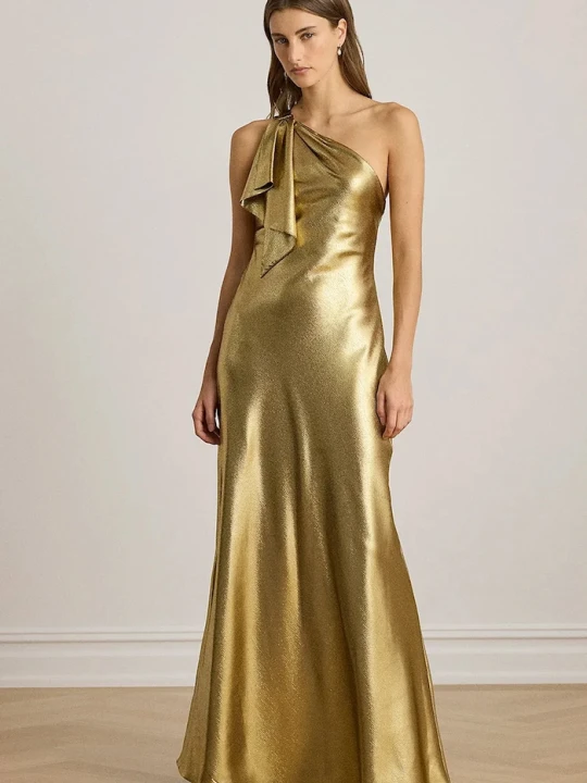 Zdjęcie produktu Lauren Ralph Lauren sukienka złoty