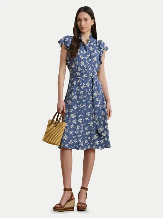 Zdjęcie produktu LAUREN RALPH LAUREN Sukienka koszulowa 200970726001 Niebieski Regular Fit