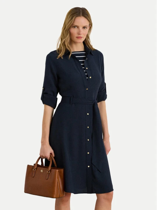 Zdjęcie produktu LAUREN RALPH LAUREN Sukienka koszulowa 200980920001 Granatowy Regular Fit
