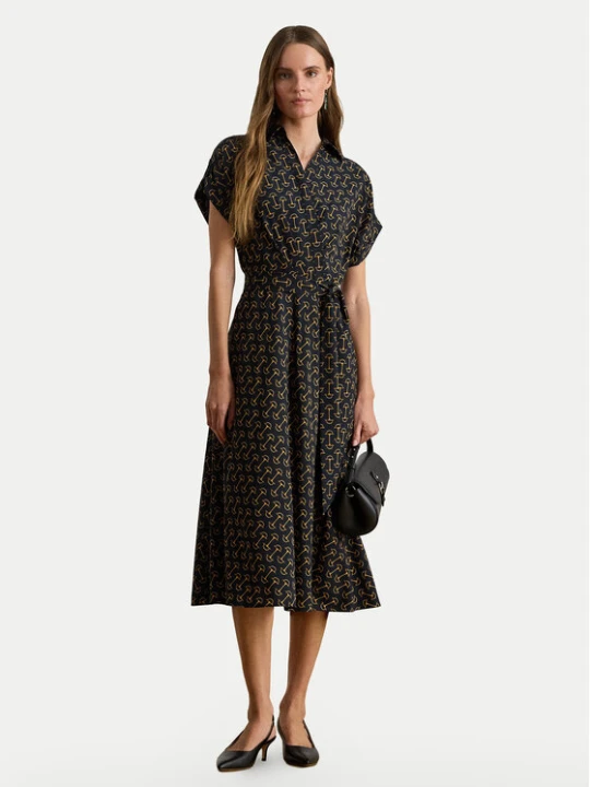 Zdjęcie produktu LAUREN RALPH LAUREN Sukienka koszulowa 200P03557001 Granatowy Regular Fit