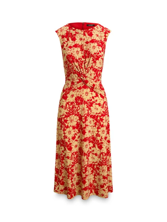 Zdjęcie produktu LAUREN RALPH LAUREN Sukienka letnia 200P09092001 Czerwony Regular Fit