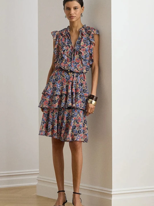 Zdjęcie produktu Lauren Ralph Lauren sukienka letnia bawełniana