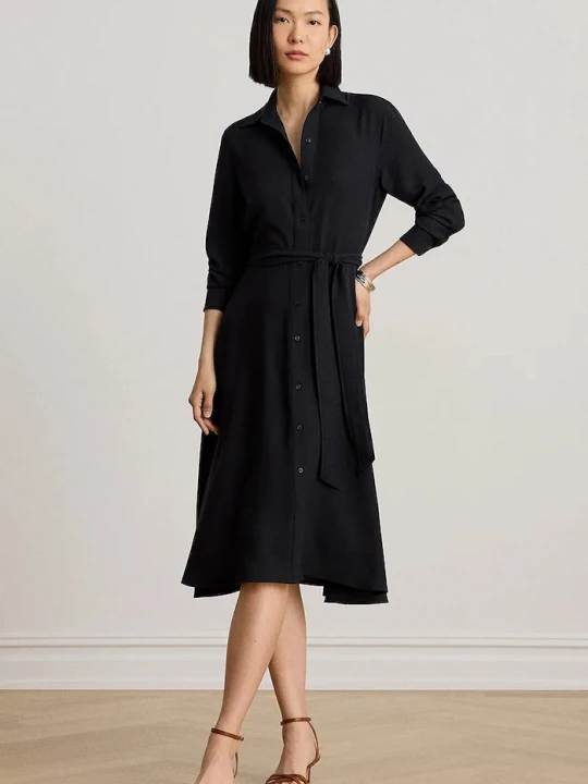 Zdjęcie produktu Lauren Ralph Lauren sukienka rozkloszowana czarny