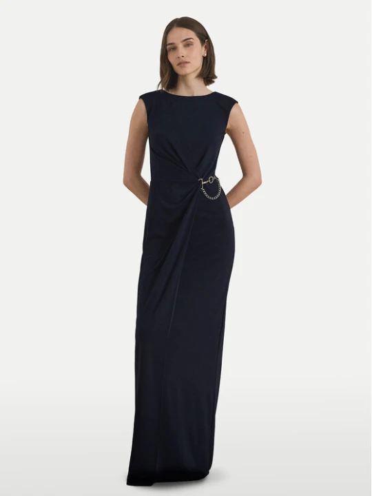 Zdjęcie produktu LAUREN RALPH LAUREN Sukienka wieczorowa 253979877001 Granatowy Slim Fit
