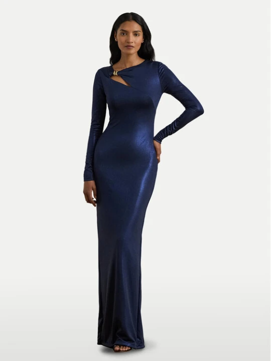 Zdjęcie produktu LAUREN RALPH LAUREN Sukienka wieczorowa 253P03589003 Granatowy Slim Fit