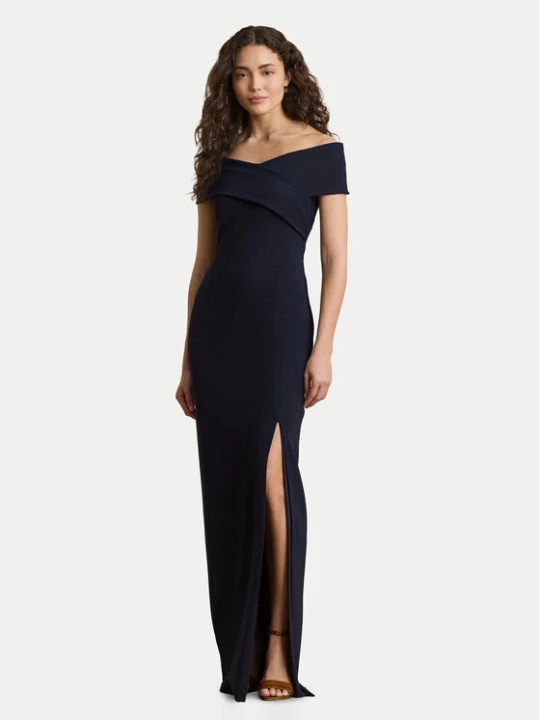 Zdjęcie produktu LAUREN RALPH LAUREN Sukienka wieczorowa 253P13931002 Granatowy Slim Fit