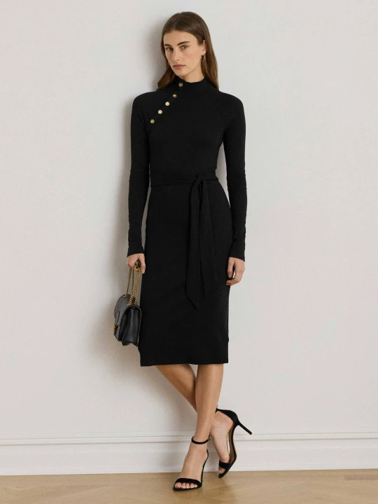 Zdjęcie produktu LAUREN RALPH LAUREN Sukienka z paskiem czarny