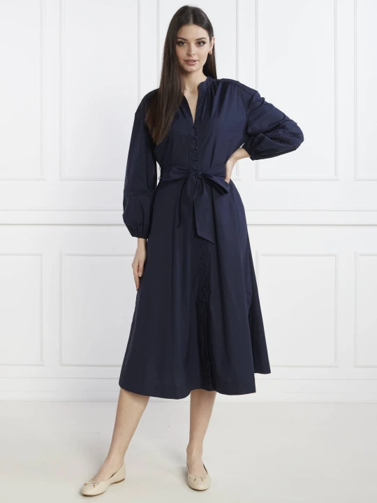Zdjęcie produktu LAUREN RALPH LAUREN Sukienka z paskiem CARELLE granatowy