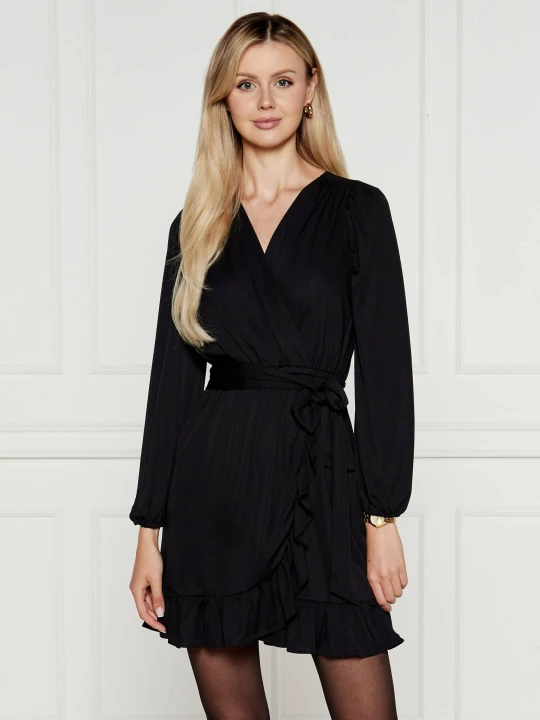 Zdjęcie produktu LAUREN RALPH LAUREN Sukienka z paskiem JERSEY czarny
