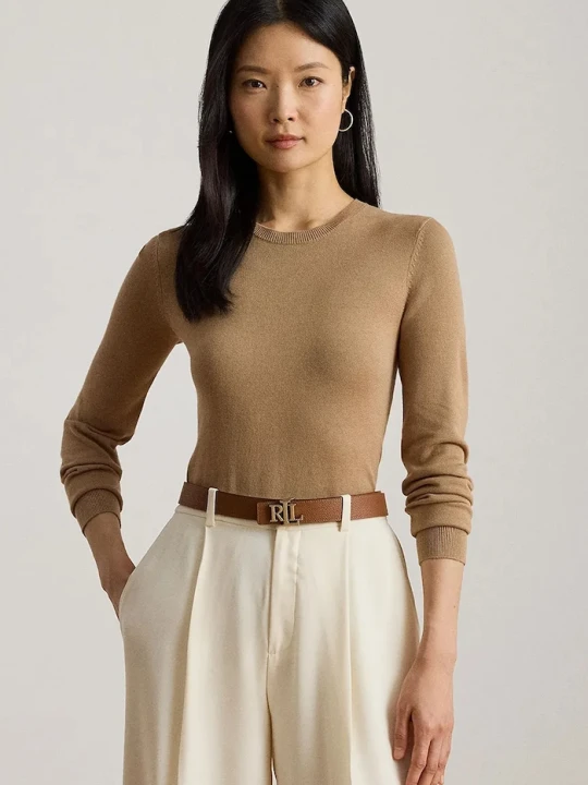 Zdjęcie produktu Lauren Ralph Lauren sweter brązowy
